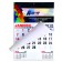 Calendário de Parede 320x465mm - 4x0 Colorido - Cartão Duplex 300g - F4 