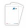 Envelope Saco Branco 24x34cm Impressão colorida - Papel Sulfite 90gr - F1 